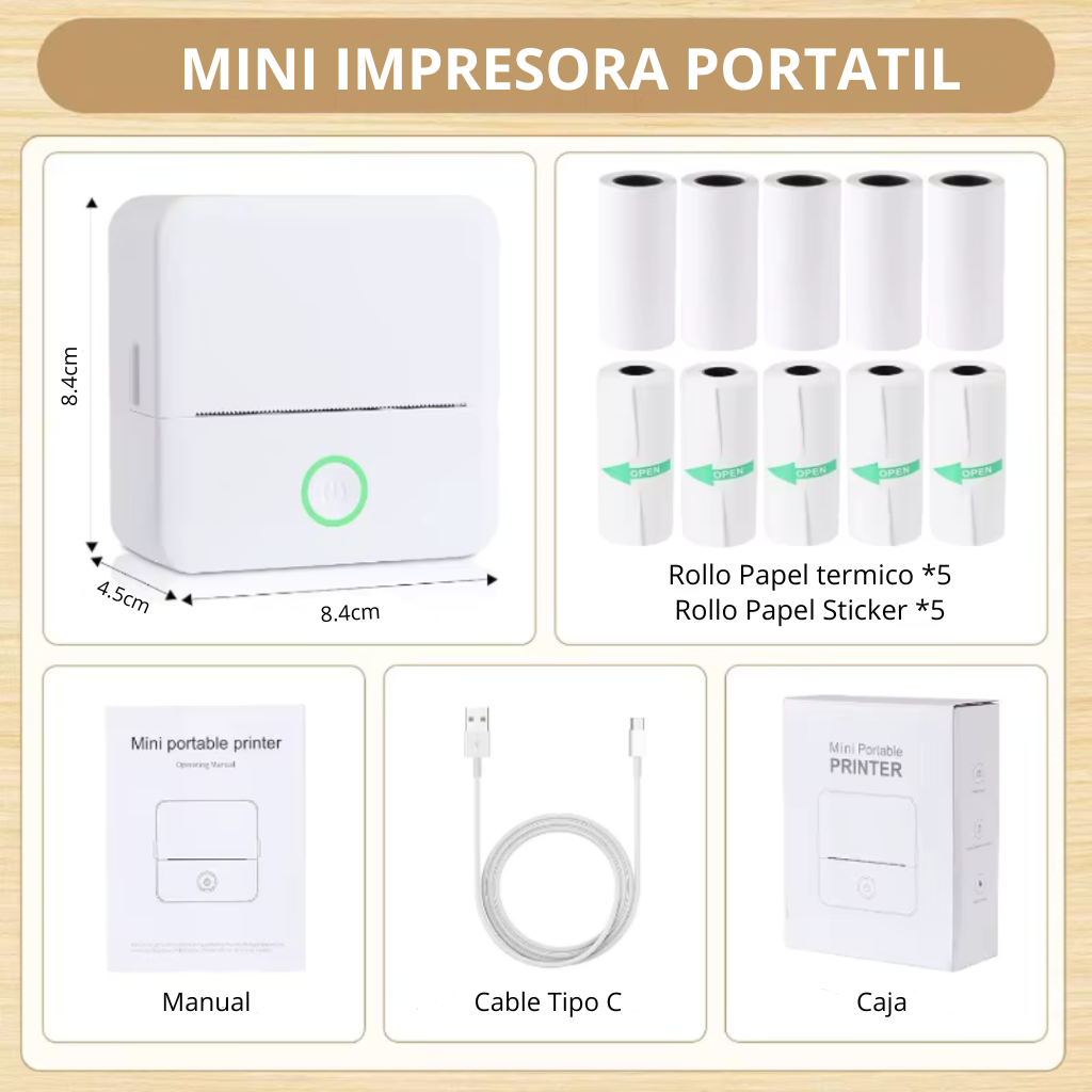 Mini Impresora Térmica